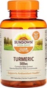 Sundown gurkemeje supplement, 500 mg, understøtter antioxidant sundhed, 140 kapsler
