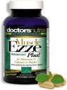 Naturlige afslappende Muskel Ezze Plus Advanced Day Time Night Time Capsules Maksimal styrke - Valerian, Passion Flower, Magnesium - tillæg - 60 Tæl