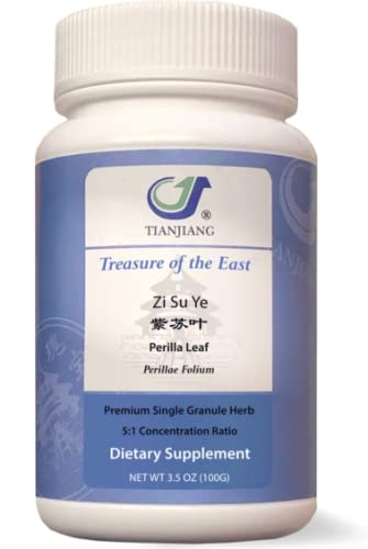 Treasure of the East, Perilla Leaf - Zi Su Ye (5: 1 Koncentreret urteekstrakt Granules, 100g)