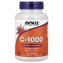 Nu fødevarer Vitamin C- 1000 Vedvarende udgivelse - 100 Tabletter