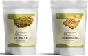 HERBAL HILLS Gurmar Powder & Ambehaldi Powder Б124; Pakning med 2 (16 oz Hver) Б124; Bedste for sundt liv