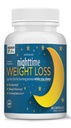 Maksimum Slim Nighttime Weight Support - Let Fat Burning & Sleep Aid - African Mango, Resveratrol & Green Tea - Non- GMO, Vegan, 60 kapsler