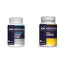 GU Energy Roctane Ultra Endurance Variety Pack; Electrolyte Capsules and BCAA Branch Chain Amino Acid with Vitamin B Capsules, 2 flasker (110 Total)