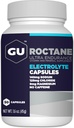 GU Energy Roctane Ultra Endurance Variety Pack; Electrolyte Capsules and BCAA Branch Chain Amino Acid with Vitamin B Capsules, 2 flasker (110 Total)