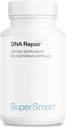 Supersmart DNA Repair (Advanced Formel) - med AC- 11, Sulforaphane Glucosinolate, CopyGliadins Complex - Høj potens Antioxidant Supplement Mex124; Non- GMO & Gluten Free - 60 vegetariske kapsler