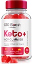 NutraRize X10 Boost Keto + ACV Gummies Advanced Weight Loss, Reviews (60 Gummies)