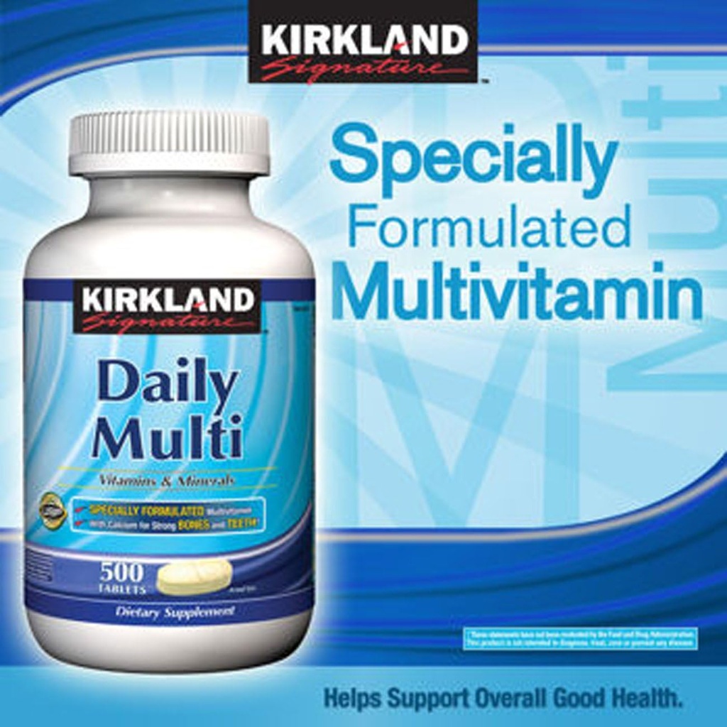 Kirkland Signature ™ Daily Multi, 500 tabletter