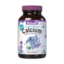 BlueBonnet Super Earth Rainforest Animalz Calcium Magnesium og vitamin D3 Chews, Natural Vanilla Frosting, Hvid, 90 Greve