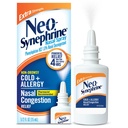 Neosynephrin, Nasal Spray for Cold Sinus Relief Extra Strength, Clear, 0.5 Fl Oz