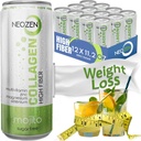 NEOZEN Collagen Sparkling Drikke med kostfibre - Balancerede næringsstoffer til wellness - Sukker fri - Keto- Friendly - No Gluten - No Coffein - 11.2 fl oz (12 Pack)