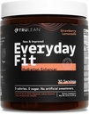 TRULEAN Everyday Fit Water Enhancer Sugar Free Electrolyte Powder Drink BCAA Blend Keto Aminosyre Supplement Delicious Strawberry Lemonade 30 Servering (pakke med 1)