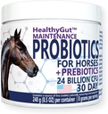HealthyGut ™ Probiotika til heste Kosttilskud, All- Natural fordøjelsessystem vedligeholdelse Formel (30 dage)