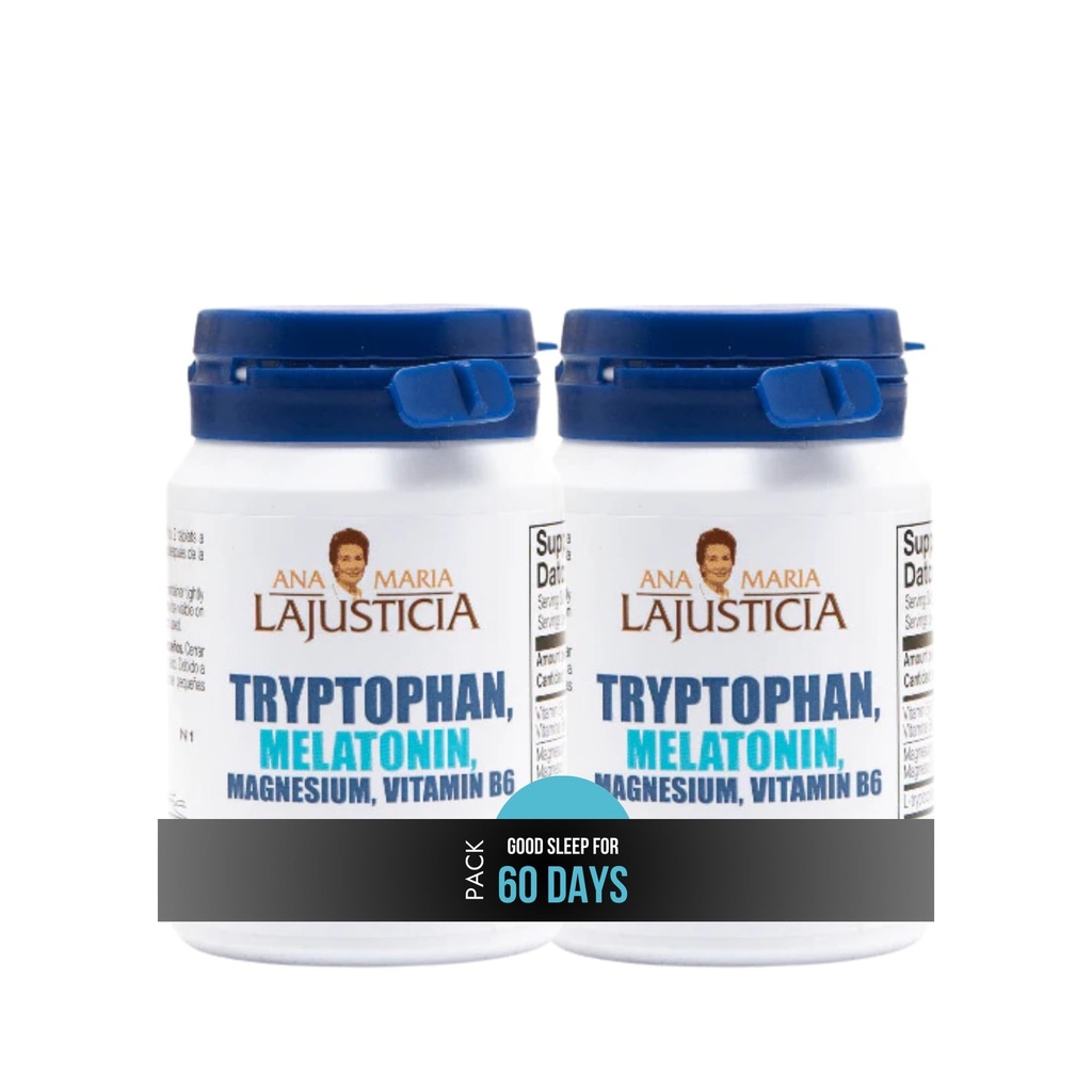 ANA MARIA LAISONCIA TRYPTOPHAN, MELATONIN, Magnesium, B6- 60TABS (2)