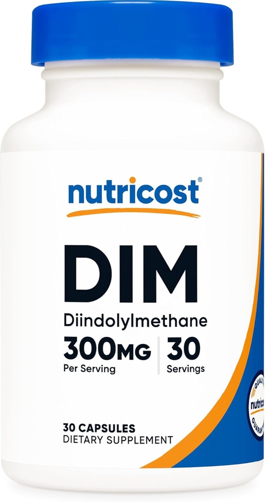 Nutricost DIM Diindolylmethan 300MG, 30 kapsler