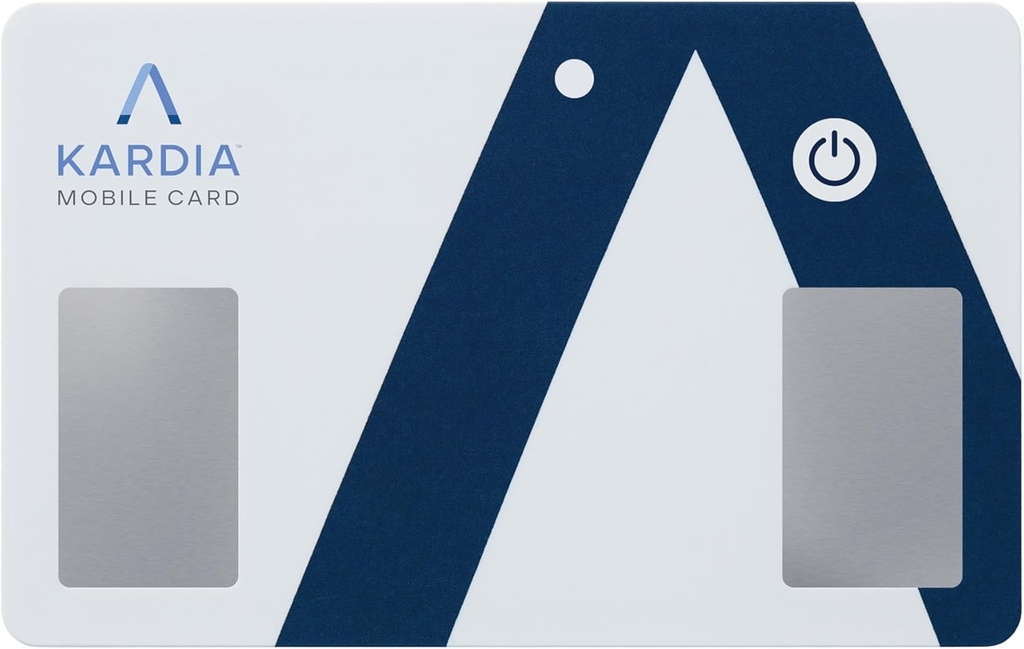 AliveCor KardiaMobile Card Wallet- Sized Personal EKG enhed - Optag Single- Lead EKG 'er på farten og detektere uregelmæssige hjerterytmer