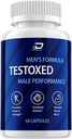 Testoxed Capsules Supplement, Testoxed Advanced Men Wellness Support, Official Testoxed Maximum Strength Energy Performance, Testoxed Premium Dietary Formel Anmeldelser (1 pakke - 60 Kapsler)
