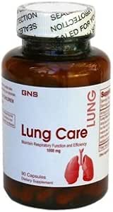 GNS Super Strength Lung Care, All Natural, 1000mg, 90 Kapsler, Special Herbal Formel!