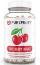 PUREFINITY Tart Cherry Capsules - Urisyre Flush & Cleanse til støtte Joint & Muscle Comfort med 3000 mg rå ekstrakt, Non- GMO, Gluten Free, Vegan - 180 Greve (6 måneder Tilgang)
