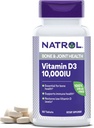 Natrol vitamin D3 10. 000 IE tabletter, understøtter din immunforsvar, 60 greve