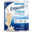 Sikre Original Vanilla Nutrition Powder 124; Vanilla Protein Powder 124; Lille Meal Erstatning Shake Mix 124; 8g Protein, 24 Vitaminer & Min; Immunity Health