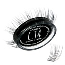 Lashify Curl 14mm Gossamer gør det selv Eyelash Extensions Refill, Black, Easy False Eyelases for et naturligt look