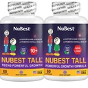 NuBest Bundle Tall 10 Tall 124; Højde Vækststøtte til børn & Teens; 124; Calcium, Vitamin D3 K2, Collagen & Herbs