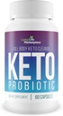 Keto Probiotic - 40 milliarder Cfu - Fremme fordøjelsessundhed, immunsundhed, & Gut Health - Keto Friendly Probiotic - Full Body Keto Cleanse Aid - Reduceret Bloating - Keto Probiotika til mænd og kvinder