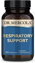 Dr. Mercola Respiratory Support Dietary Supplement, 30 Servings (60 Capsules), Antioxidant & Immune Support, Non GMO, Soy Free, Gluten Free