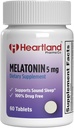 Melatonin 5mg • 124; Dvalehjælpepiller • 124; Natural Sleep Support • 124; 100% Drug Free Sleep Aid Supplement • 124; Non- Habit Forming • 124; USA Fremstillet af 124; 60 Tæl