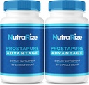 (2 Pack) Prostapure kapsler, Prostapure Advantage Prostata supplement, Official All- Natural Advanced Formel, Maksimal styrke piller til at støtte samlet sundhed, Prosta Pure Anmeldelser (120 Kapsler)
