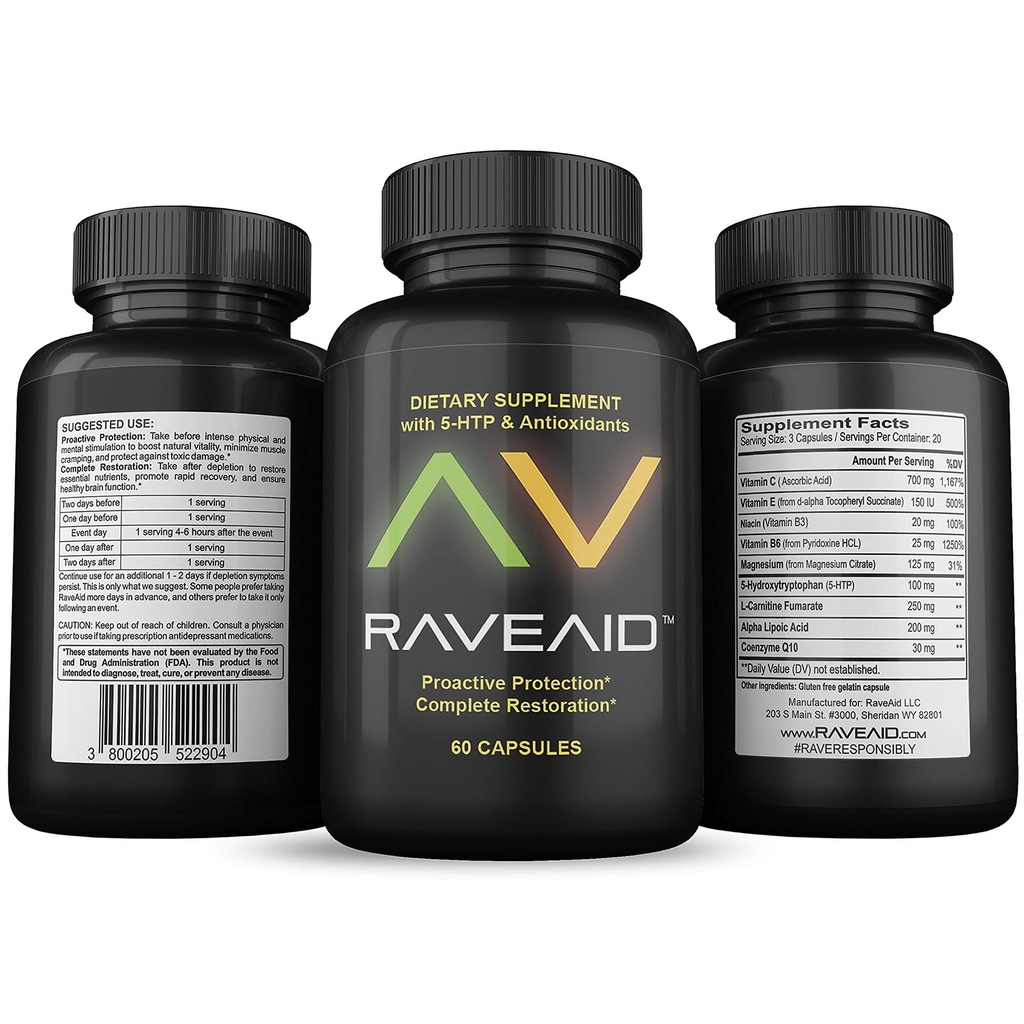 Trusted Siden 2011 - Forhindre komedowns, Reducere Jaw Clenching, Neurotoxicity Protection