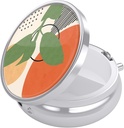 Nipichsha Pill Box, Lille Pill sag for purse & Pocket, Cute Travel Medicine Organizer, Portable Medicine Container Holder til at holde vitaminer, Medicin, Fish Oil & Supplement, Tropiske Planter