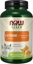 Now Pet Health, L- Lysin Supplement, Powder, Formuleret til katte, NASC Certified, 8-Ounce