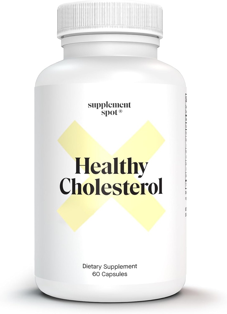 Cholesess Control Supplement - vitamin B3, Beta sitosterol, Niacin, & Cayenne Pepper - Cholesess Kosttilskud (60 kapsler)