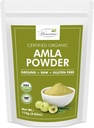 hennaco Organic Amla Powder Dex124; Amla Powder for Cooking, Smoothies, og Juices Dex124; Resealable Zip Lock Pouch Dex124; USDA Organic Dex124; Pure & Natural Indian Gooseberry Powder Dex124; 114 Bedste (4 OZ)