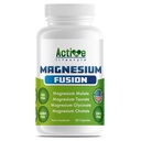 Active Lifestyle 4X Magnesium Supplement, Magnesium Glycinate, Taurat, Malat, Oroter Complex, Calm Sleep, Gluten Free, Soy Free, Dairy Free, Lab Testet, Made in USA