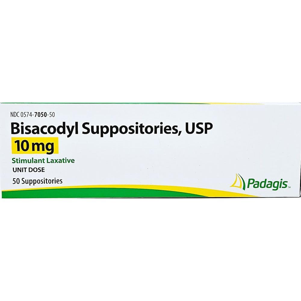 Supppositorier 10 Mg - 50 Tælling