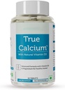 Calcium 1000mg supplement til mænd og kvinder med plante baseret vitamin D3 & Natural Magnesium til sunde joints - 60 Vegan tabletter