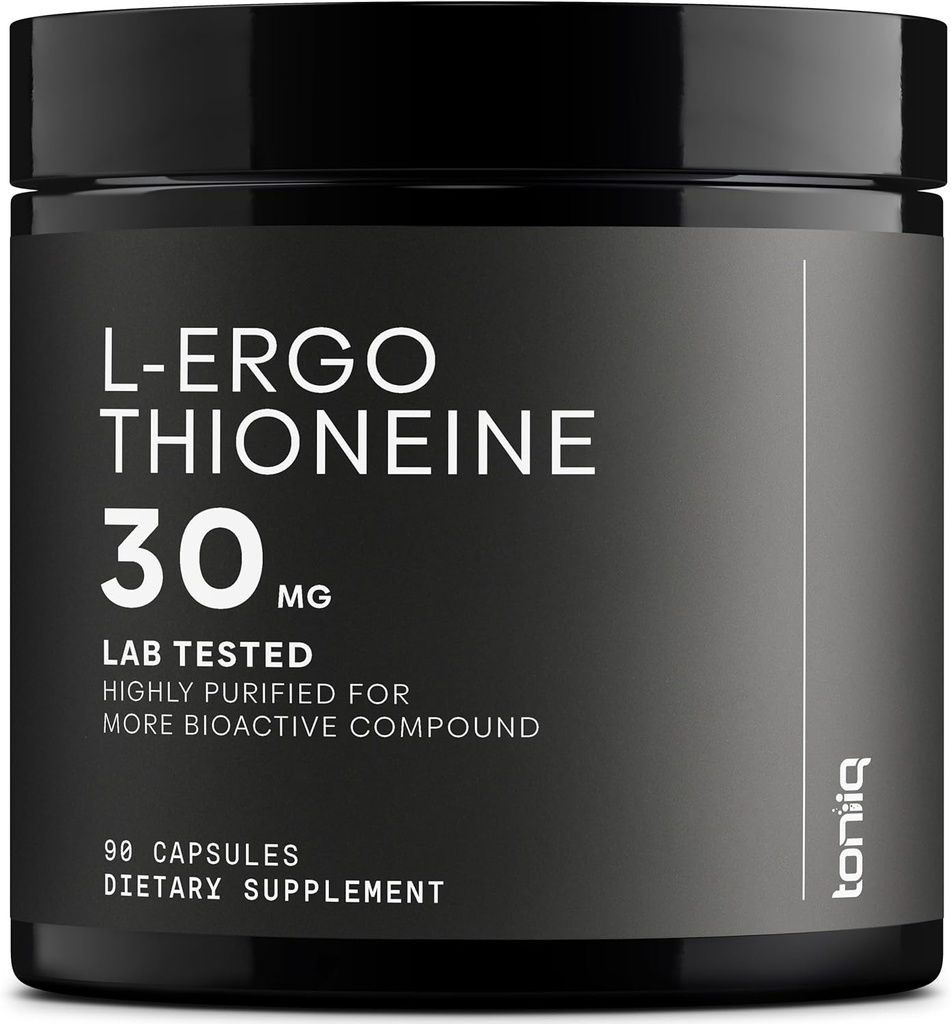 Ergothioneine med klinisk studium MitoPrime ® - High Potency 30mg med 98% renhed - Fermentation- Based L Ergothioneine Supplement - Longevity og immunforsvar - Third- Party Testet, 90 kapsler
