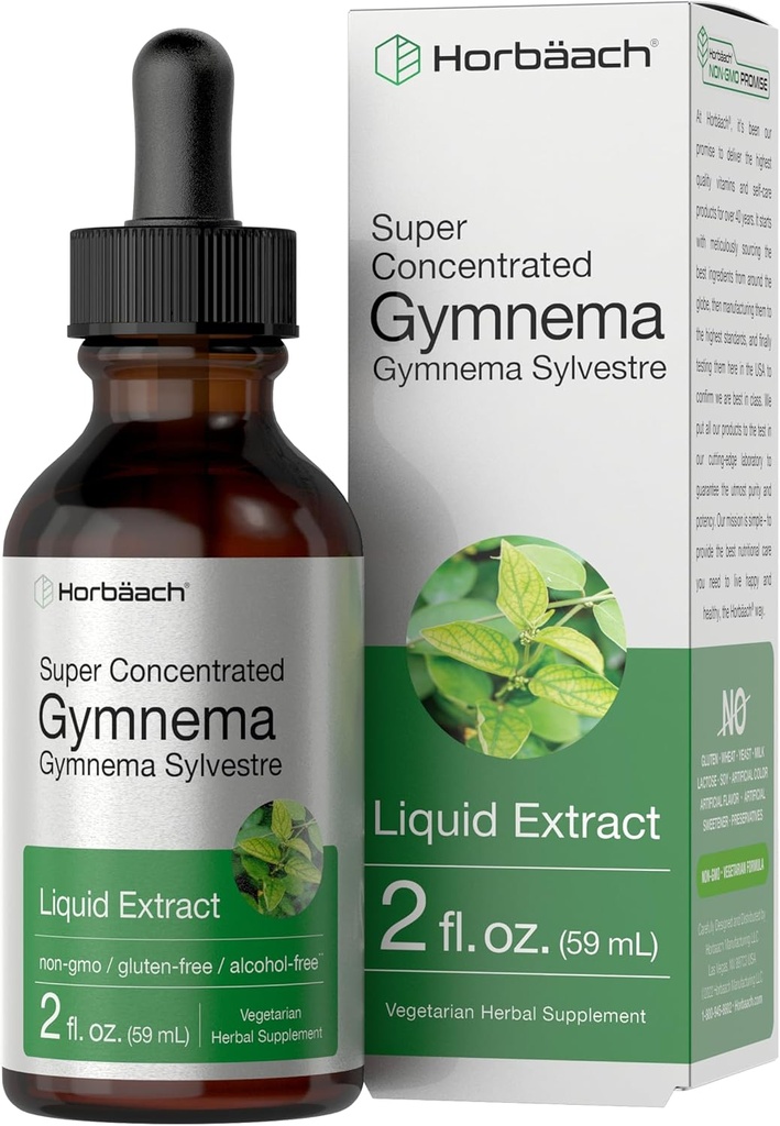 Horbäach Gymnema Sylvestre Liquid Extract Name 124; 2 fl oz