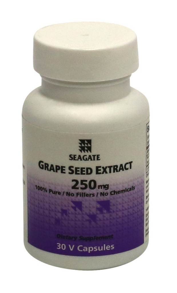 Seagate Products Grape Seed Extract 250 mg 30 Kapsler