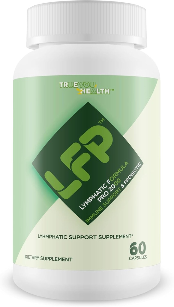 LFP - Lympulsformel Pro 2000 immunforsvar & probiotisk - Lympulsstøtte supplement til fremme af sundt immunsystem & lympulsfunktion - Hjælp immunrespons, Gut sundhed, & samlet sundhed
