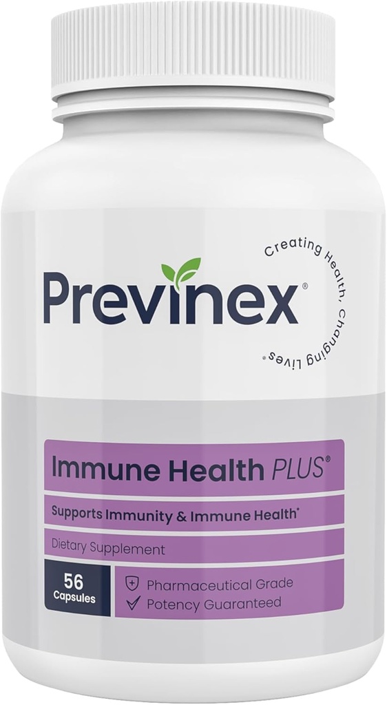 Immunforsvar Plus - Avanceret immunforsvar med 9-in-1 kraftfulde blend af C-vitamin, D3-vitamin, Zink, Elderberry, Organic Maitake, Shiitake & Reishi svampe, Beta Glucans - immunsupplement