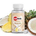 Saltstick Electrolyte FastChews - 60 Kokos Ananas Chewable Elektrolytes - Salt Tablets for Running and Hydration, Electrolyte Chews - 60 Greve