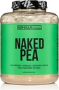 NAKED Pea - Vanilla Pea Protein - Pea Protein Isolate from North American Farms - 5lb Bulk, Plantebaseret, Vegetarisk & Vegansk Protein. Let at vælge, ikke-GMO, Gluten Free, Lactose Free, Soy Free
