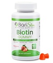 BariSlim Bariatric Vitamin Biotin Gummies - specielt Formuleret Gummy Vitamin til patienter efter vægttab Kirurgi - Nem til det daglige og store smagfulde frugtsmag