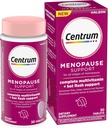 Centrum Complete Multivitamin Supplement + Hot Flash Support Menopause Support Tablets, med Klinisk Studeret genida, 30 Greve