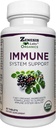 Zenesis Labs Organic Immunity Support Vitamin C, Moringa, Elderberry, Astragalus, Oregano, Ginger, Hvidløg (90 tabletter, 30 dages forsyning)