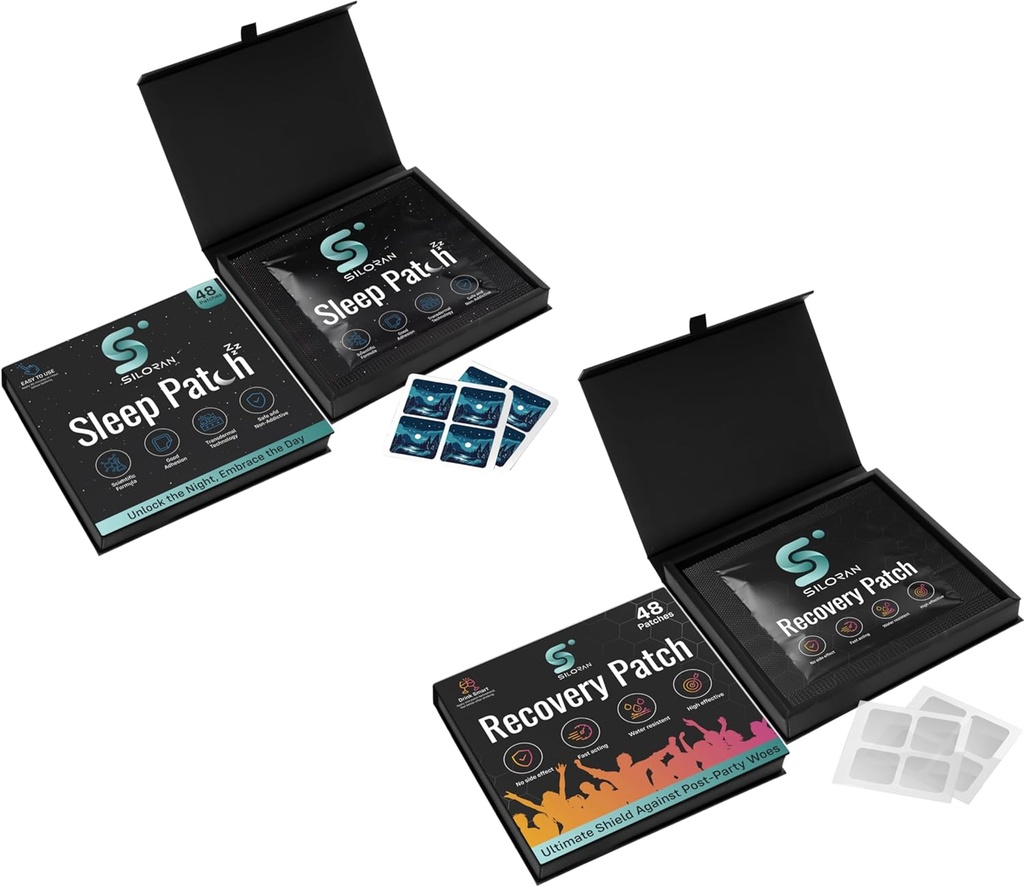 Combo Sleep Patches & Recovery Patches (48 dages levering)